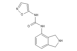 1-isoindolin-4-yl-3-isoxazol-5-yl-urea