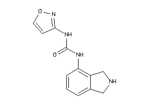 1-isoindolin-4-yl-3-isoxazol-3-yl-urea