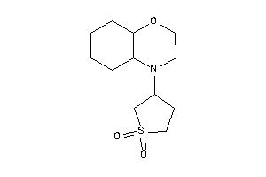 3-(2,3,4a,5,6,7,8,8a-octahydrobenzo[b][1,4]oxazin-4-yl)sulfolane