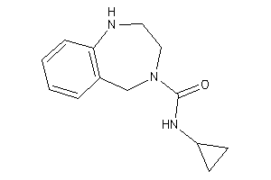 N-cyclopropyl-1,2,3,5-tetrahydro-1,4-benzodiazepine-4-carboxamide