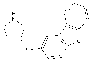 Image of 3-dibenzofuran-2-yloxypyrrolidine