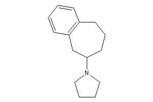 Image of 1-(6,7,8,9-tetrahydro-5H-benzocyclohepten-8-yl)pyrrolidine