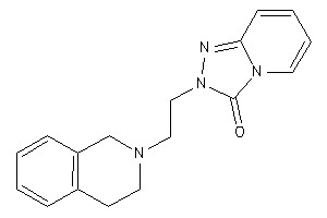 2-[2-(3,4-dihydro-1H-isoquinolin-2-yl)ethyl]-[1,2,4]triazolo[4,3-a]pyridin-3-one