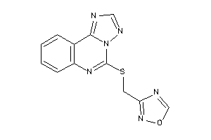 Image of 3-[([1,2,4]triazolo[1,5-c]quinazolin-5-ylthio)methyl]-1,2,4-oxadiazole