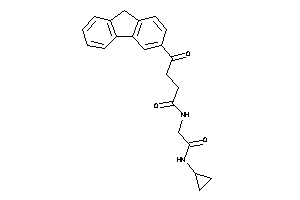 N-[2-(cyclopropylamino)-2-keto-ethyl]-4-(9H-fluoren-3-yl)-4-keto-butyramide