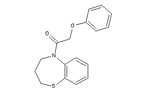 1-(3,4-dihydro-2H-1,5-benzothiazepin-5-yl)-2-phenoxy-ethanone