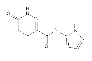 6-keto-N-(1H-pyrazol-5-yl)-4,5-dihydro-1H-pyridazine-3-carboxamide