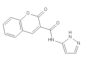 2-keto-N-(1H-pyrazol-5-yl)chromene-3-carboxamide