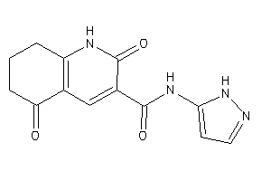 Image of 2,5-diketo-N-(1H-pyrazol-5-yl)-1,6,7,8-tetrahydroquinoline-3-carboxamide