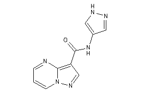 N-(1H-pyrazol-4-yl)pyrazolo[1,5-a]pyrimidine-3-carboxamide