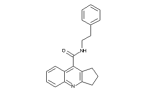 Image of N-phenethyl-2,3-dihydro-1H-cyclopenta[b]quinoline-9-carboxamide