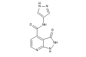 3-keto-N-(1H-pyrazol-4-yl)-1,2-dihydropyrazolo[3,4-b]pyridine-4-carboxamide