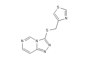 4-[([1,2,4]triazolo[3,4-f]pyrimidin-3-ylthio)methyl]thiazole