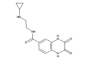 Image of N-[2-(cyclopropylamino)ethyl]-2,3-diketo-1,4-dihydroquinoxaline-6-carboxamide