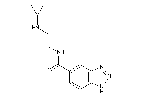 N-[2-(cyclopropylamino)ethyl]-1H-benzotriazole-5-carboxamide