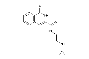 N-[2-(cyclopropylamino)ethyl]-1-keto-2H-isoquinoline-3-carboxamide