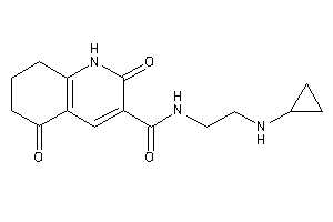 N-[2-(cyclopropylamino)ethyl]-2,5-diketo-1,6,7,8-tetrahydroquinoline-3-carboxamide