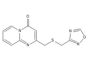 Image of 2-[(1,2,4-oxadiazol-3-ylmethylthio)methyl]pyrido[1,2-a]pyrimidin-4-one