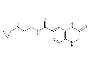 N-[2-(cyclopropylamino)ethyl]-3-keto-2,4-dihydro-1H-quinoxaline-6-carboxamide