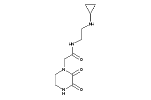 N-[2-(cyclopropylamino)ethyl]-2-(2,3-diketopiperazino)acetamide