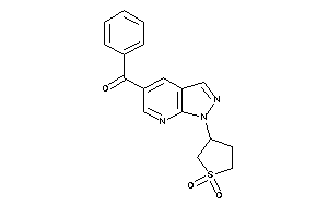 [1-(1,1-diketothiolan-3-yl)pyrazolo[3,4-b]pyridin-5-yl]-phenyl-methanone
