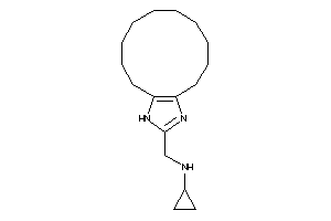 Cyclopropyl(4,5,6,7,8,9,10,11,12,13-decahydro-3H-cyclododeca[d]imidazol-2-ylmethyl)amine