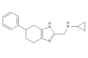 Cyclopropyl-[(6-phenyl-4,5,6,7-tetrahydro-1H-benzimidazol-2-yl)methyl]amine