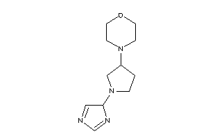 4-[1-(4H-imidazol-4-yl)pyrrolidin-3-yl]morpholine
