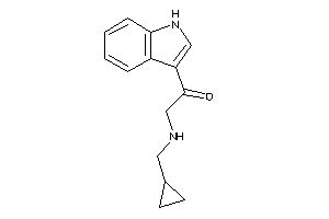 Image of 2-(cyclopropylmethylamino)-1-(1H-indol-3-yl)ethanone