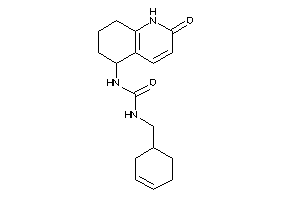 1-(cyclohex-3-en-1-ylmethyl)-3-(2-keto-5,6,7,8-tetrahydro-1H-quinolin-5-yl)urea