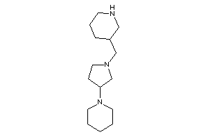 Image of 1-[1-(3-piperidylmethyl)pyrrolidin-3-yl]piperidine