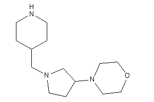 4-[1-(4-piperidylmethyl)pyrrolidin-3-yl]morpholine