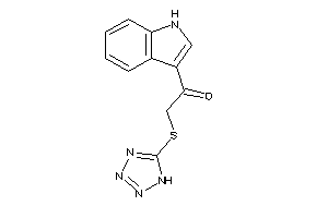 1-(1H-indol-3-yl)-2-(1H-tetrazol-5-ylthio)ethanone