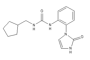 1-(cyclopentylmethyl)-3-[2-(2-keto-4-imidazolin-1-yl)phenyl]urea