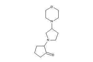 Image of 2-(3-morpholinopyrrolidino)cyclopentanone