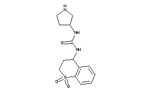 1-(1,1-diketo-3,4-dihydro-2H-thiochromen-4-yl)-3-pyrrolidin-3-yl-urea
