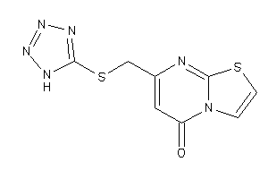 7-[(1H-tetrazol-5-ylthio)methyl]thiazolo[3,2-a]pyrimidin-5-one