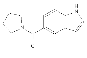 1H-indol-5-yl(pyrrolidino)methanone