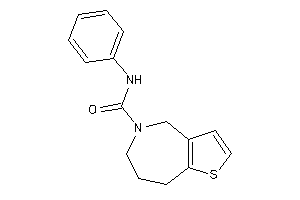 N-phenyl-4,6,7,8-tetrahydrothieno[3,2-c]azepine-5-carboxamide