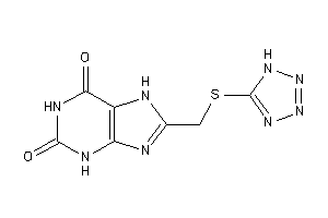 Image of 8-[(1H-tetrazol-5-ylthio)methyl]-7H-xanthine