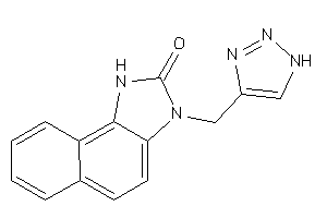3-(1H-triazol-4-ylmethyl)-1H-benzo[e]benzimidazol-2-one