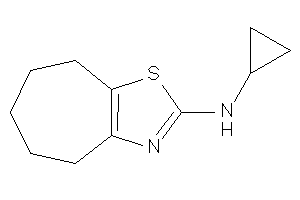 Cyclopropyl(5,6,7,8-tetrahydro-4H-cyclohepta[d]thiazol-2-yl)amine