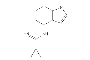 N-(4,5,6,7-tetrahydrobenzothiophen-4-yl)cyclopropanecarboxamidine