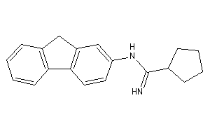 Image of N-(9H-fluoren-2-yl)cyclopentanecarboxamidine