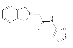 2-isoindolin-2-yl-N-isoxazol-5-yl-acetamide
