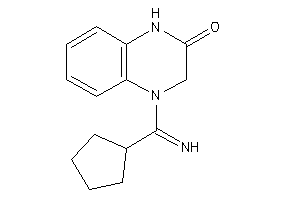 Image of 4-(cyclopentanecarboximidoyl)-1,3-dihydroquinoxalin-2-one