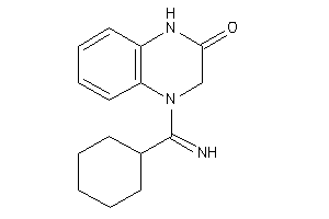 4-(cyclohexanecarboximidoyl)-1,3-dihydroquinoxalin-2-one
