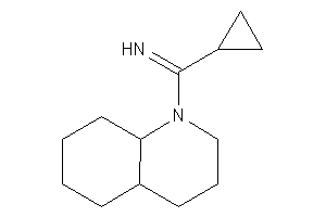 [3,4,4a,5,6,7,8,8a-octahydro-2H-quinolin-1-yl(cyclopropyl)methylene]amine