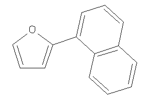 Image of 2-(1-naphthyl)furan