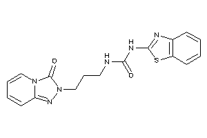 1-(1,3-benzothiazol-2-yl)-3-[3-(3-keto-[1,2,4]triazolo[4,3-a]pyridin-2-yl)propyl]urea